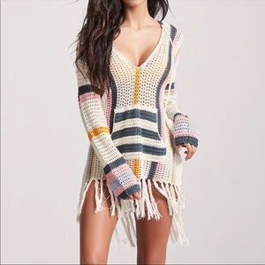 Crochet swim cover up